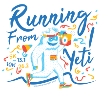 Running From Yeti logo on RaceRaves