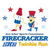 Ann Arbor Sports Commission Firecracker 5K logo on RaceRaves