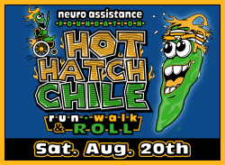 Hot Hatch Chile Run, Walk & Roll logo on RaceRaves