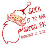 Sock It To Me Santa 5K logo on RaceRaves