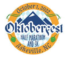 Asheville Oktoberfest Half Marathon & 5K logo on RaceRaves