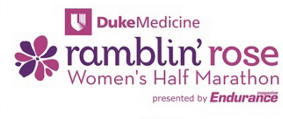 Duke Medicine Ramblin’ Rose Women’s Half Marathon logo on RaceRaves