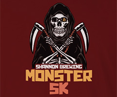 Shannon Monster 5K logo on RaceRaves