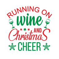 Christmas Wine Run 5K Keel Farms logo on RaceRaves