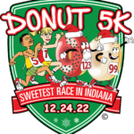 Donut 5K Holiday Run & Walk logo on RaceRaves
