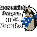 Horsethief Canyon Half Marathon logo on RaceRaves