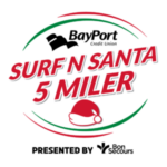 BayPort Credit Union Surf-n-Santa 5 Miler logo on RaceRaves