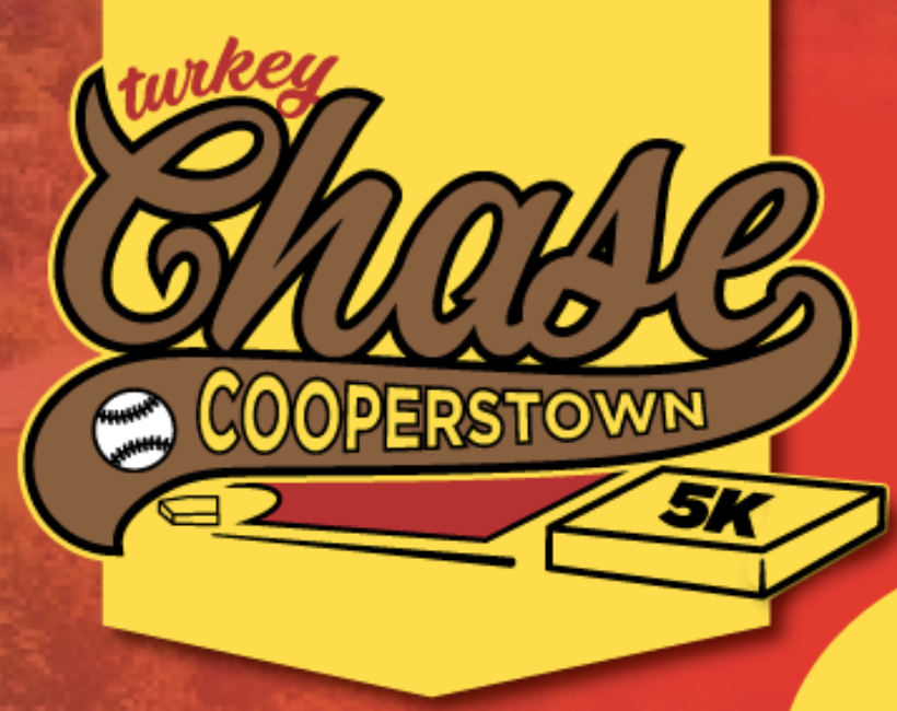 Turkey Chase 5K Cooperstown logo on RaceRaves