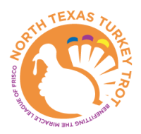 North Texas Turkey Trot logo on RaceRaves