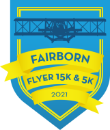 Fairborn Flyer 15K & 5K (fka Gem City Classic) logo on RaceRaves