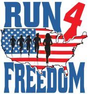 Run 4 Freedom (IL) logo on RaceRaves
