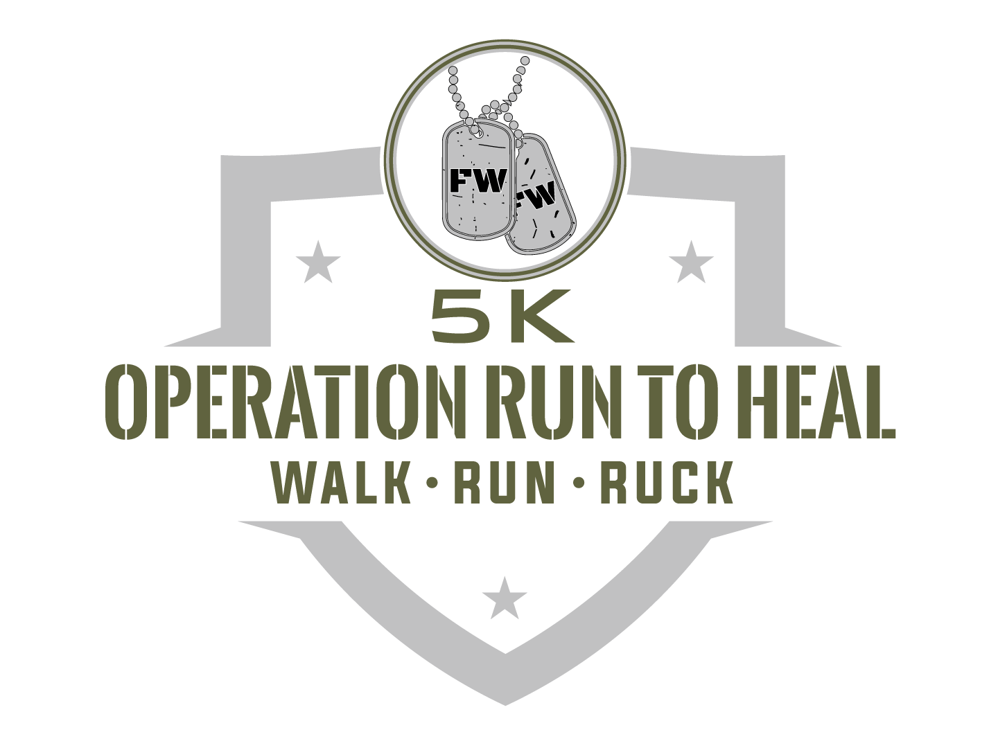 Fitness Within’s Operation Run to Heal 5K logo on RaceRaves