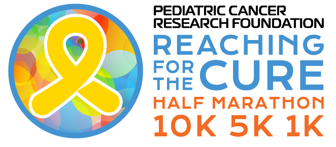 PCRF Reaching for the Cure Run logo on RaceRaves