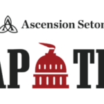 Ascension Seton CapTex Tri logo on RaceRaves