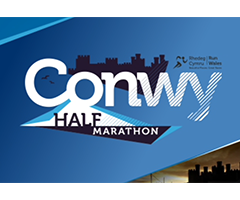 Conwy Half Marathon logo on RaceRaves