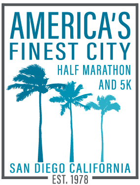America’s Finest City Half Marathon & 5K logo on RaceRaves