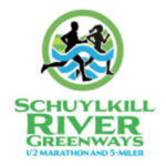 Schuylkill River Greenways (SRG) 1/2 Marathon & 5 Miler logo on RaceRaves