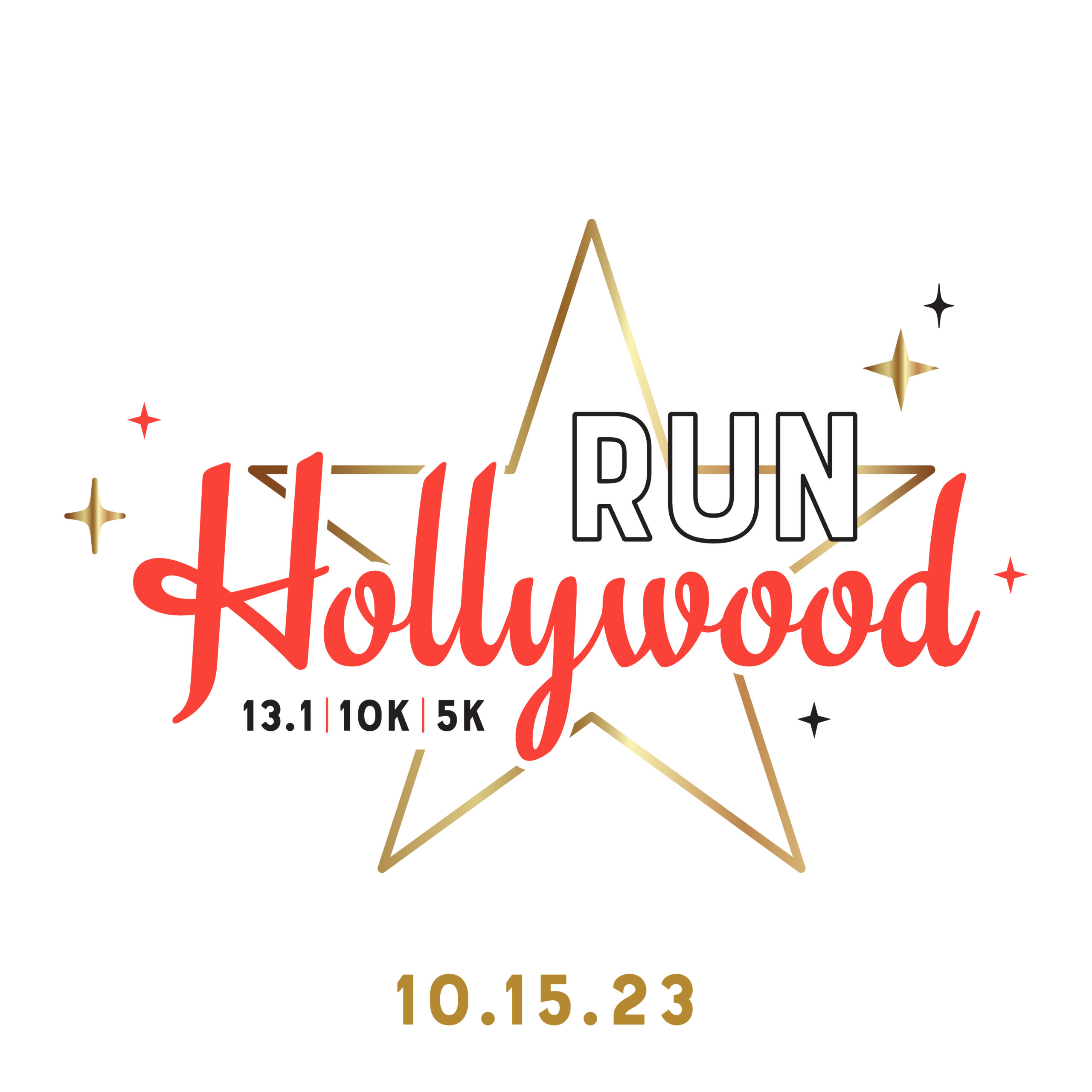 Run Hollywood Half Marathon, 10K and 5K logo on RaceRaves