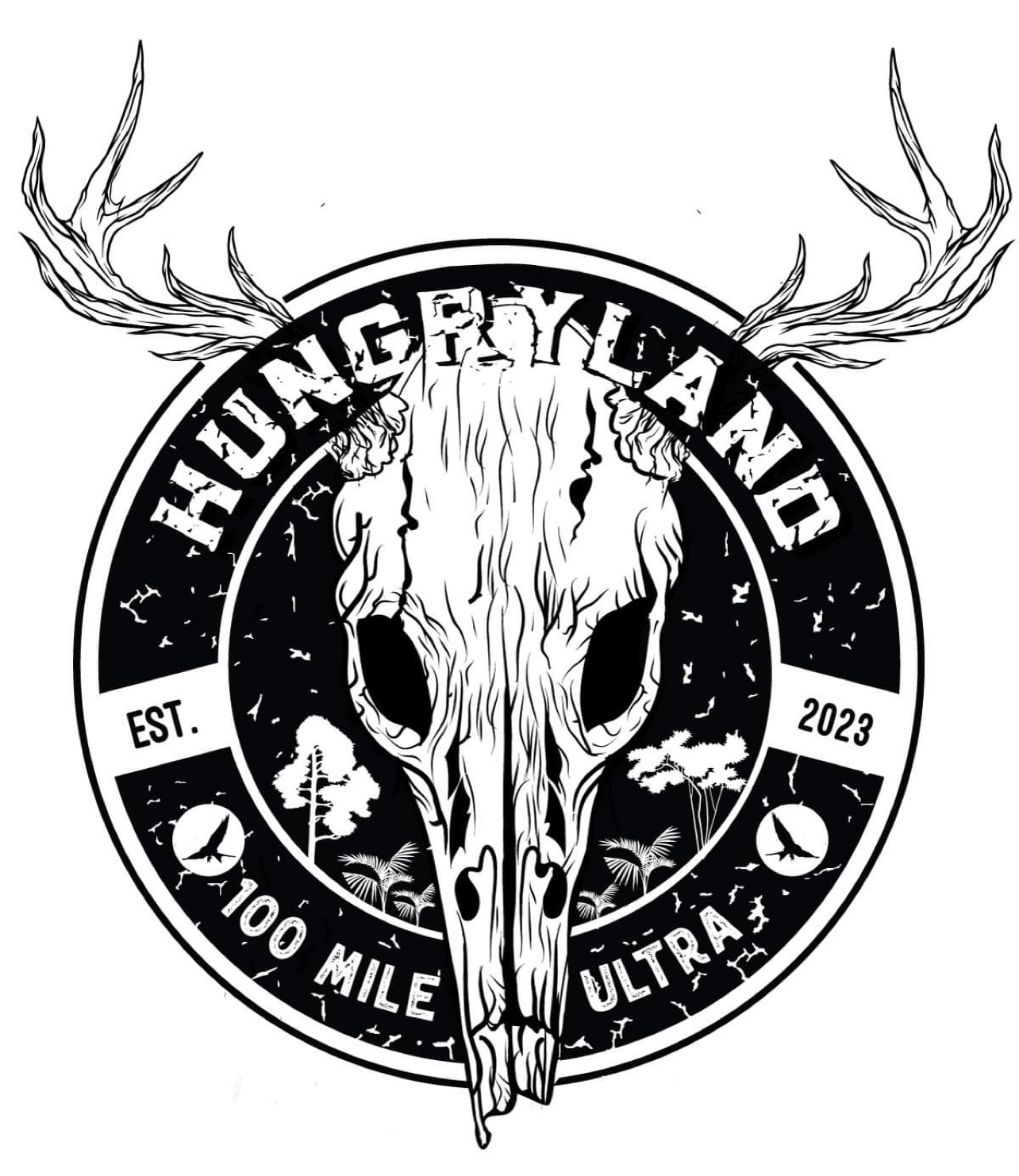 Hungryland 100 logo on RaceRaves