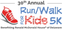 Ronald McDonald House of Delaware 5K logo on RaceRaves