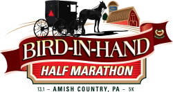 Bird in Hand Half Marathon & 5K logo on RaceRaves