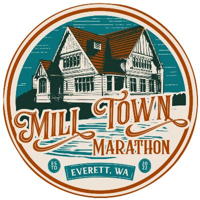 Mill Town Marathon, Half Marathon & 10K (fka Everett Half) logo on RaceRaves