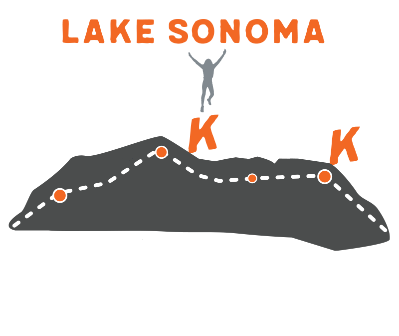 Lake Sonoma 100K & 55K logo on RaceRaves