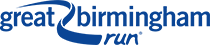 Great Birmingham Run logo on RaceRaves