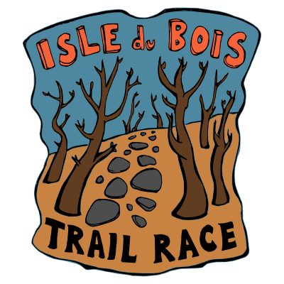 Isle Du Bois Trail Race logo on RaceRaves
