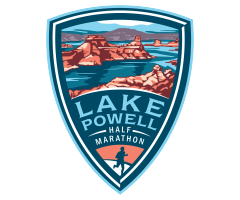 Lake Powell Half Marathon logo on RaceRaves