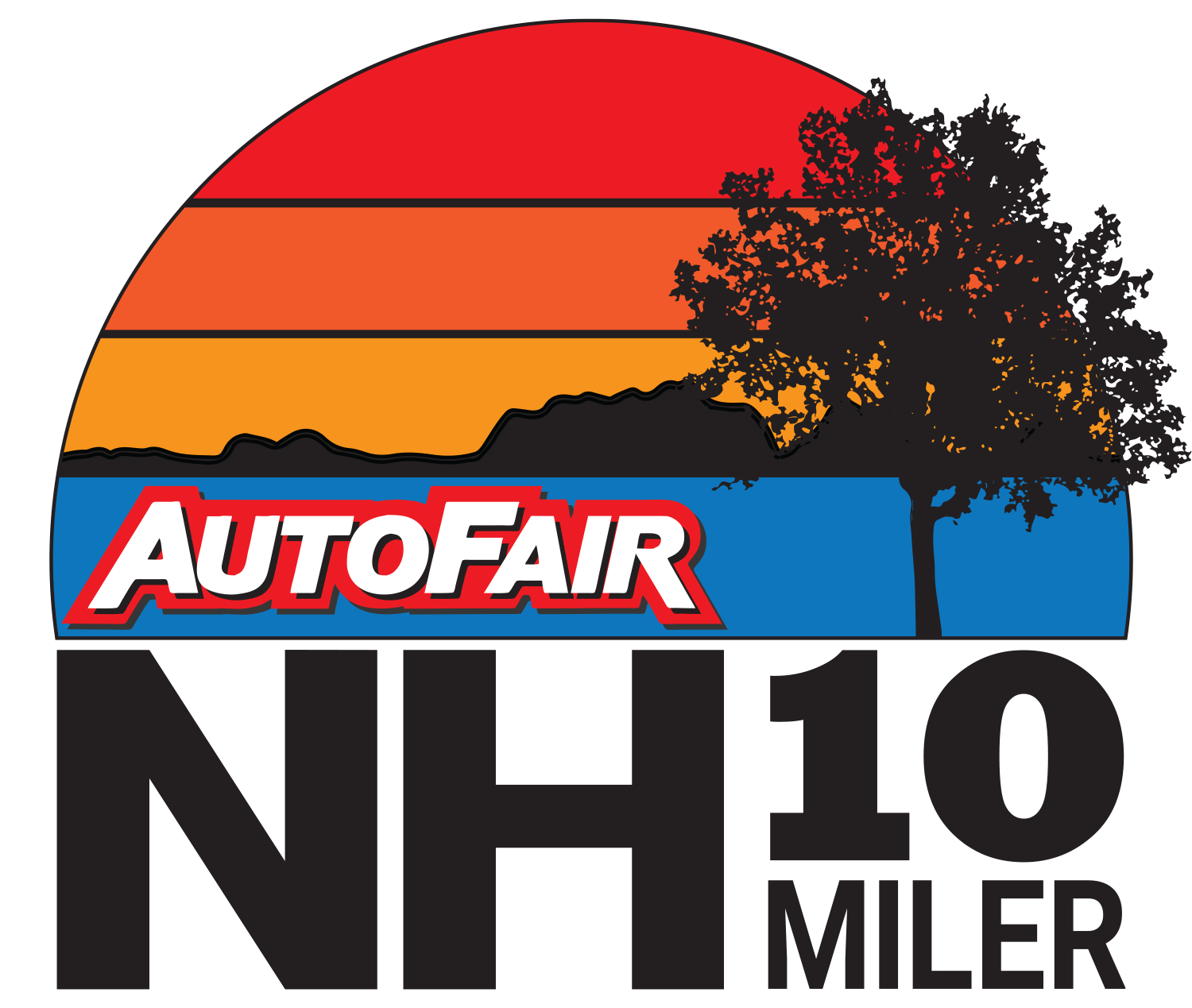 NH 10 Miler logo on RaceRaves