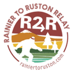Rainier to Ruston Relay logo on RaceRaves