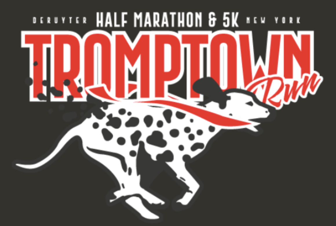 Tromptown Half Marathon & 5K logo on RaceRaves