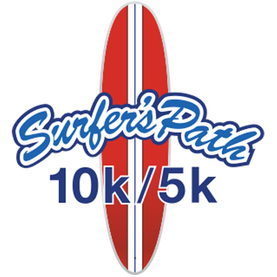 Surfer’s Path 10K & 5K logo on RaceRaves