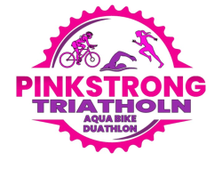 Austin’s PinkStrong Sprint Triathlon, Aquabike, Duathlon Festival logo on RaceRaves