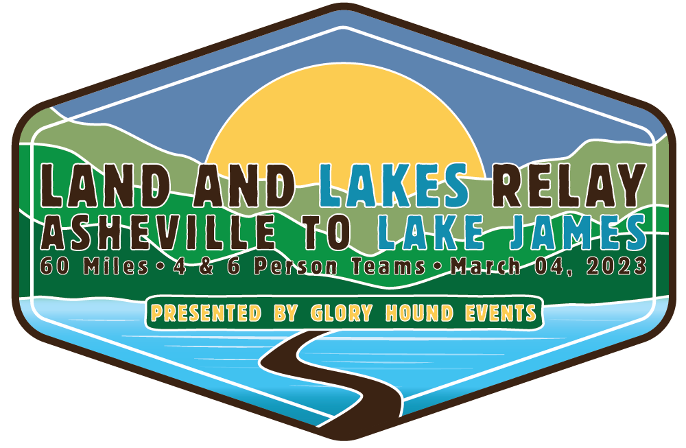 Land and Lakes Relay logo on RaceRaves