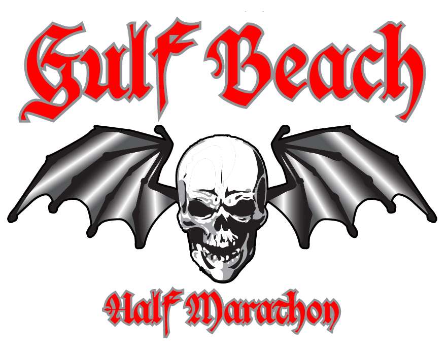 Gulf Beach Half Marathon logo on RaceRaves