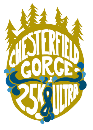 Chesterfield Gorge Ultra & 25K logo on RaceRaves