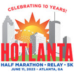 HOTLANTA Half Marathon, Relay & 5K logo on RaceRaves