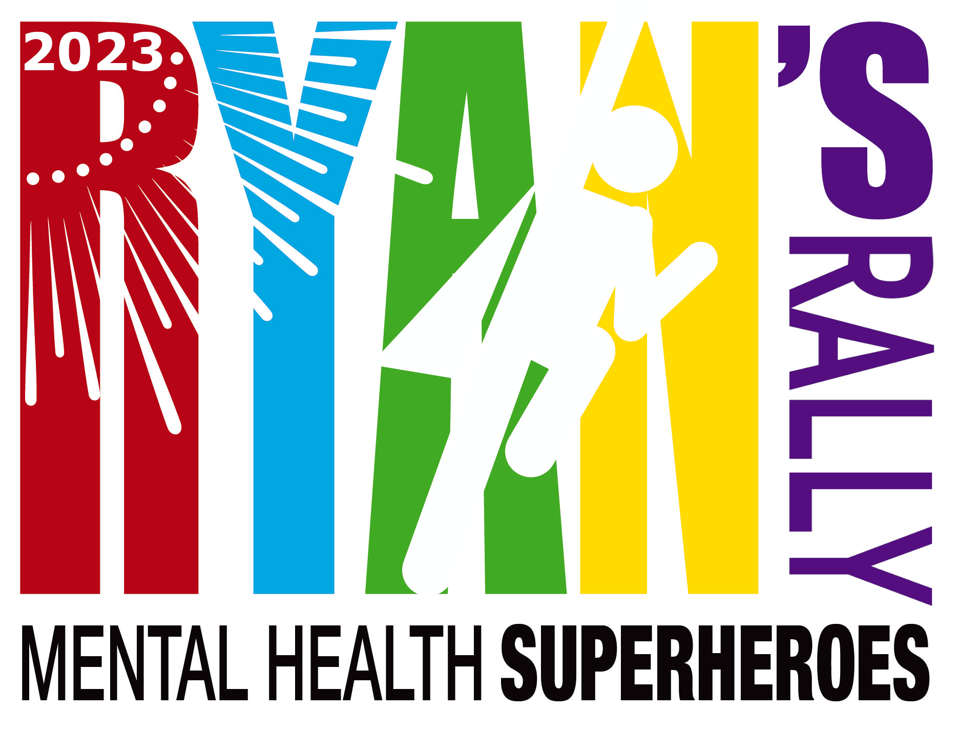 Ryan’s Rally For Mental Health Superheroes logo on RaceRaves
