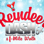 Reindeer Dash 5K & 1 Mile Walk logo on RaceRaves