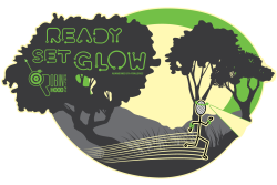 Ready Set Glow Trail Run logo on RaceRaves