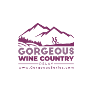 Gorgeous Wine Country Relay logo on RaceRaves