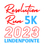 Resolution Run 5K LindenPointe logo on RaceRaves