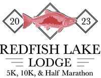 Redfish Lake Lodge Run logo on RaceRaves