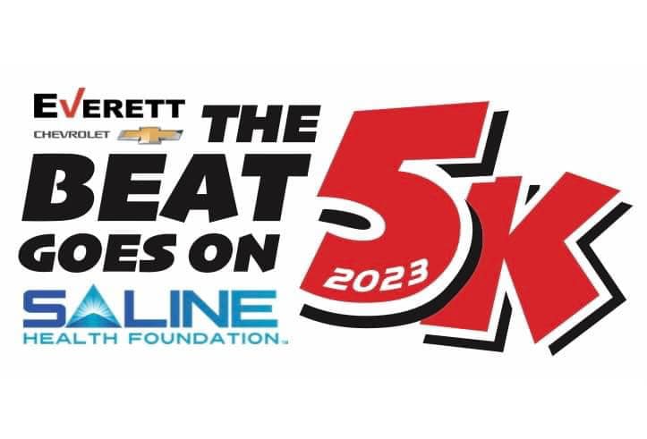 The Beat Goes On 5K logo on RaceRaves
