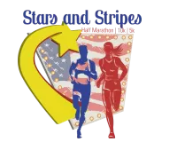 Stars and Stripes Half Marathon, 10K & 5K logo on RaceRaves