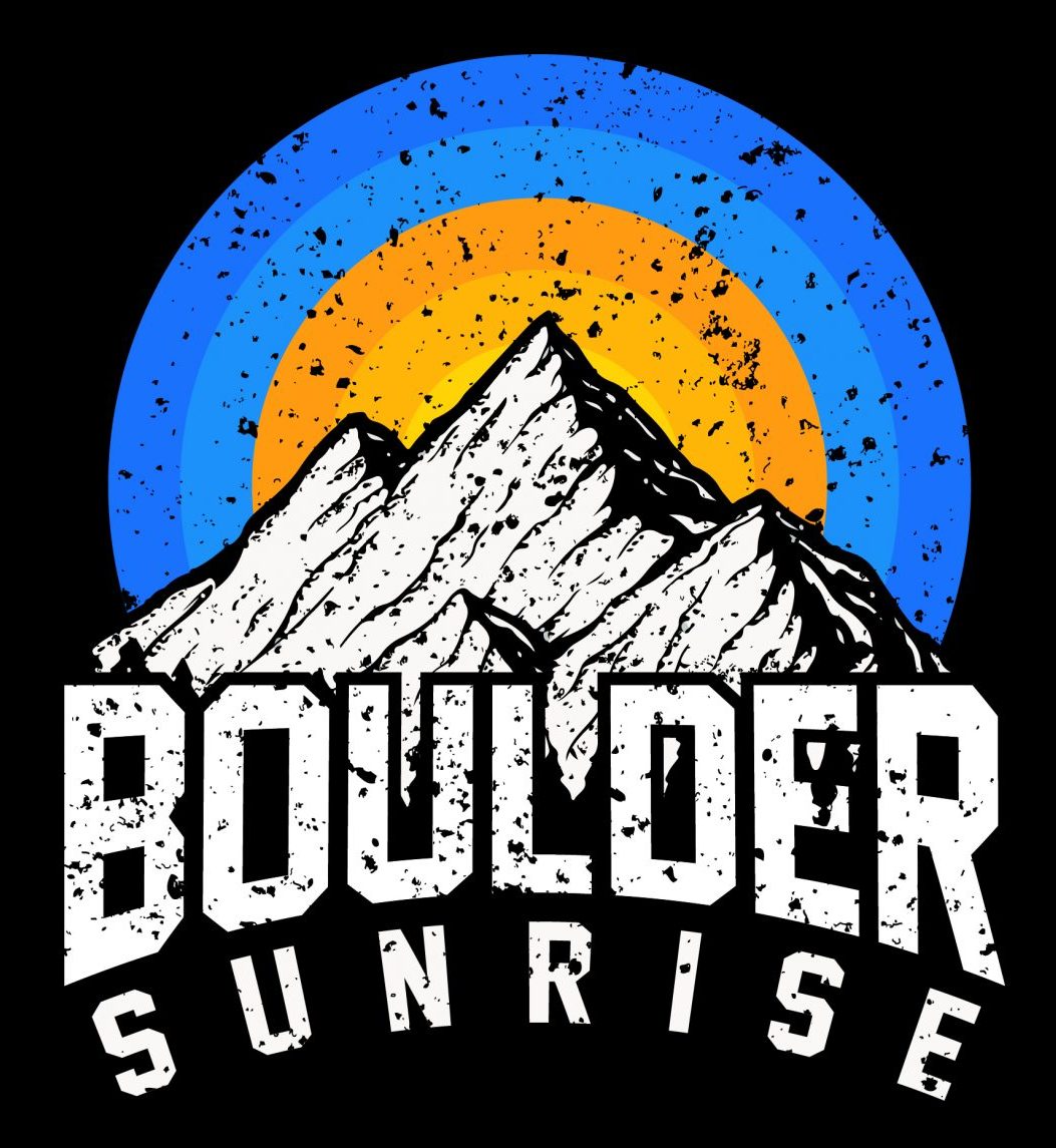 Boulder Sunrise Run logo on RaceRaves