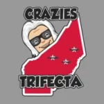 Crazies Trifecta logo on RaceRaves