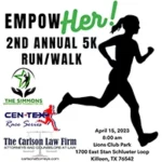 EmpowHER! 5K logo on RaceRaves